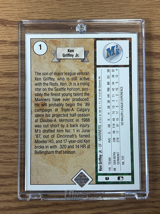 1989 Upper Deck - Ken Griffey Jr. Rookie Card