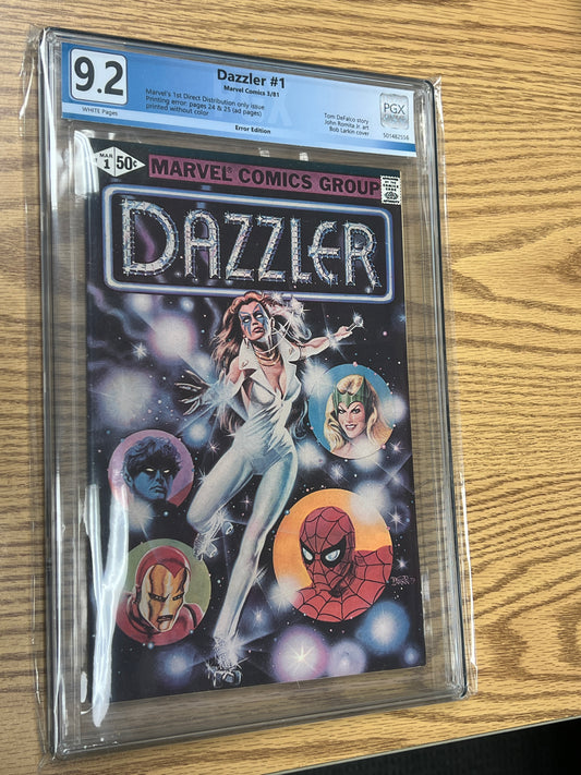Dazzler #1 - 1981 - Printing Error