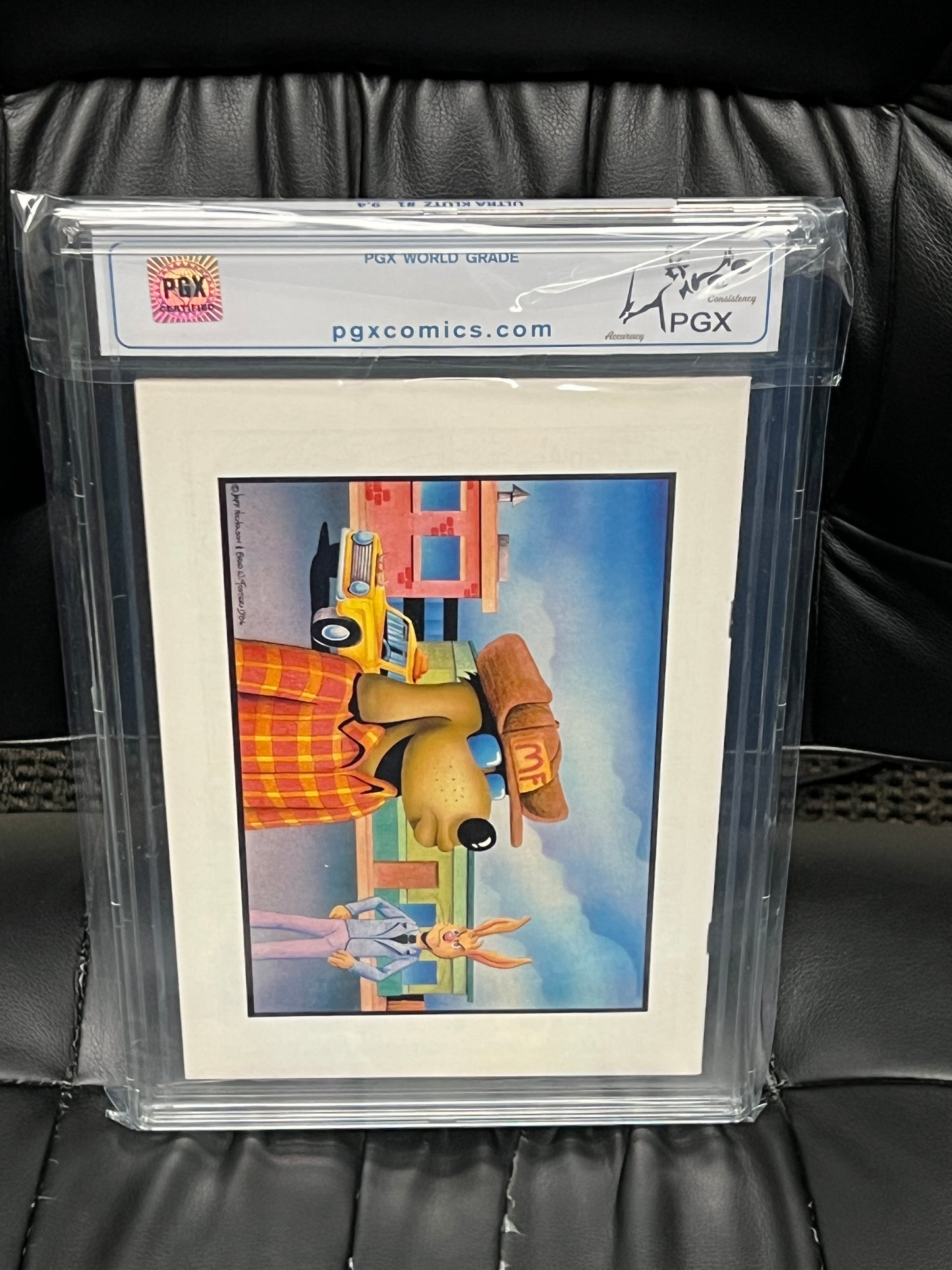 Ultra Klutz #1 (1986) - PGX 9.4 - White Pages