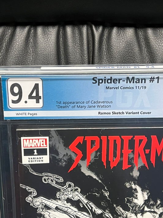 Spider-Man #1 (2019) - Ramos Sketch Variant - PGX 9.4