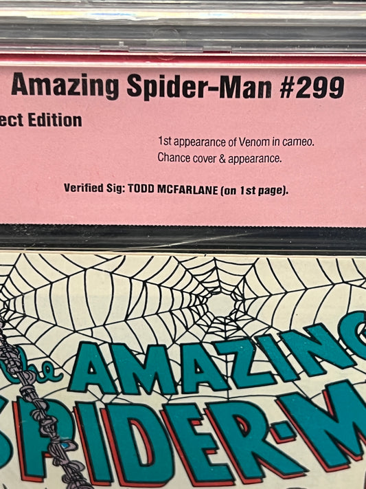 Amazing Spider-Man #299 - Signed by Todd McFarlane