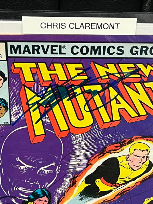 The New Mutants #1 - Signed by Chris Claremont