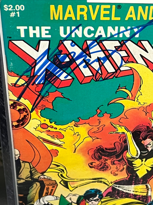 X-Men and The Teen Titans #1 - Signed by Chris Claremont