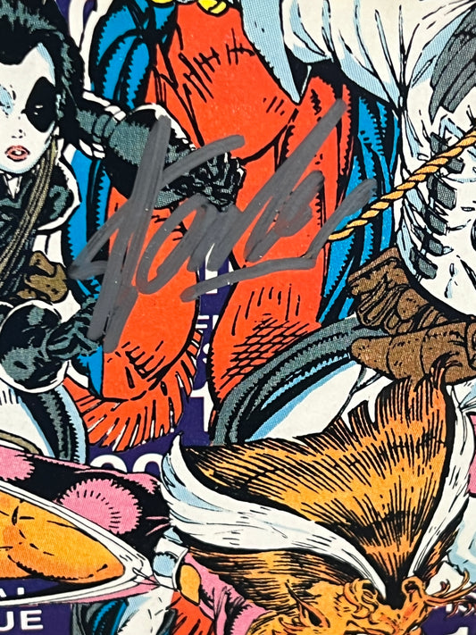 The New Mutants #100 - Signed by Rob Liefeld and Stan Lee