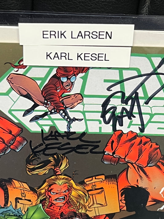 Freak Force#10 - Signed by Erik Larsen and Karl Kesel