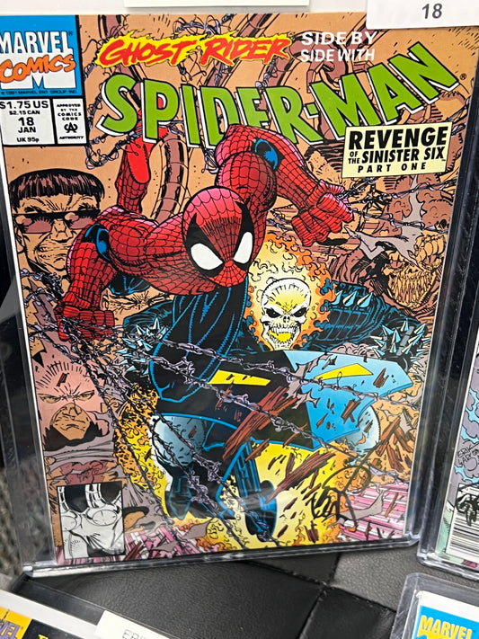 Spider-Man #'s 18-23 - Revenge of the Sinister Six - All Signed by Erik Larsen