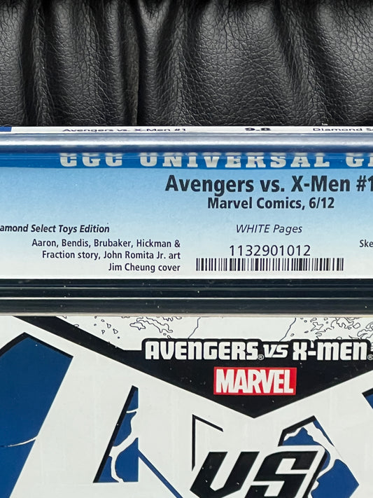 Avengers vs X-Men #1 - CGC 9.8 - Sketch Cover