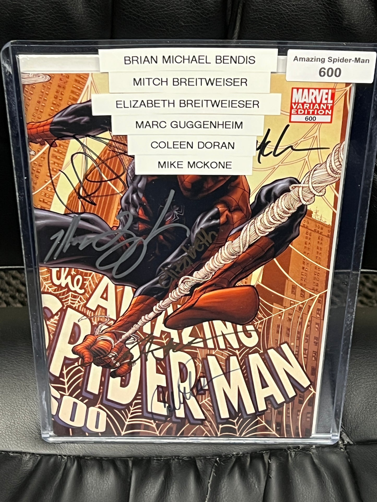 Amazing Spider-Man #600 - Variant - Singed 6X