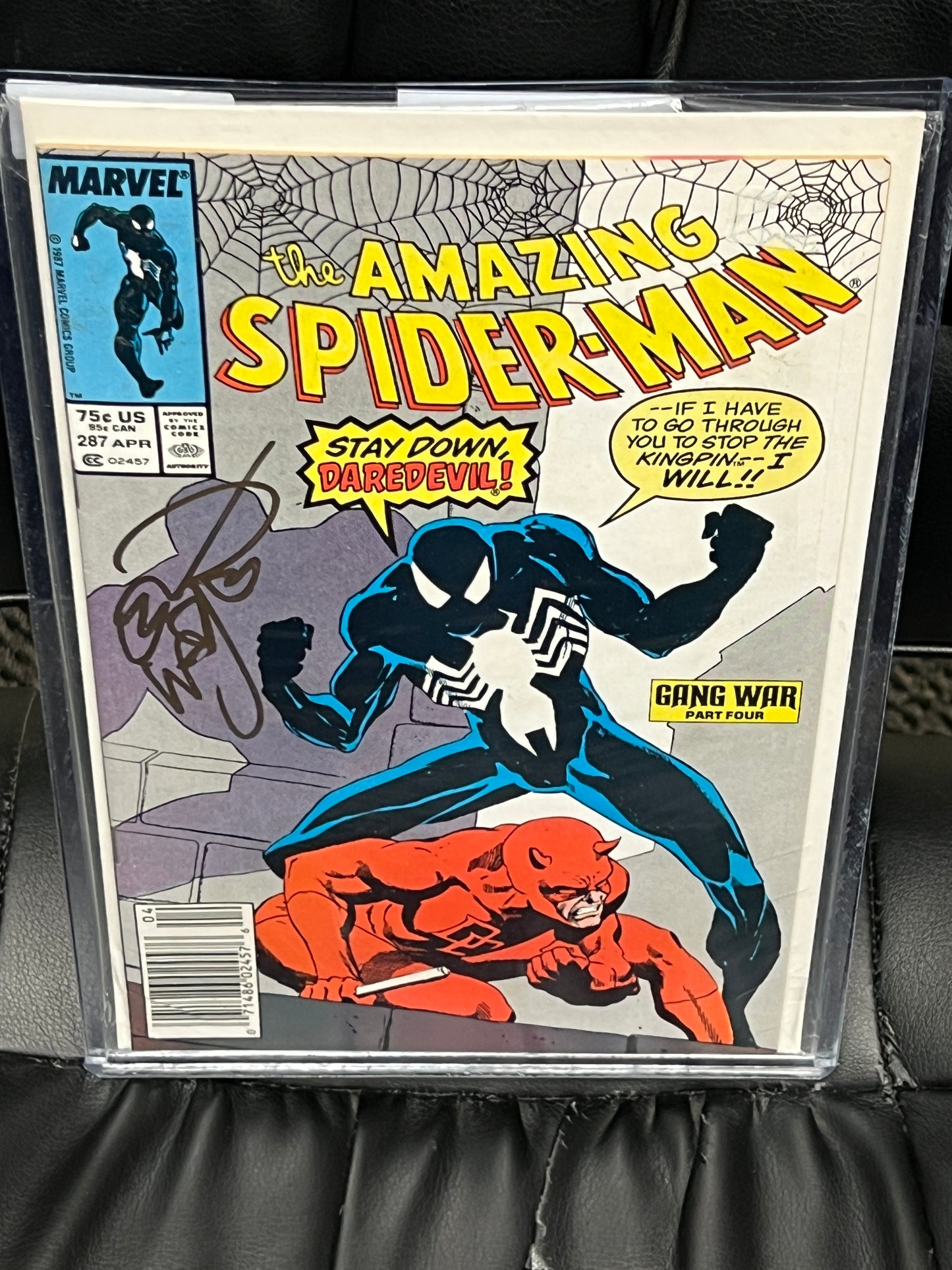Amazing Spider-Man #287 - Signed by Erik Larsen