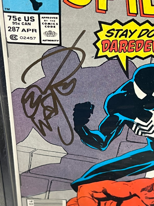 Amazing Spider-Man #287 - Signed by Erik Larsen