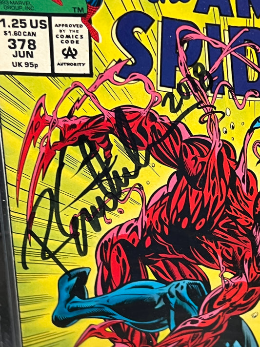 Amazing Spider-Man #378 - Signed by Mark Bagley and Randy Emberlin