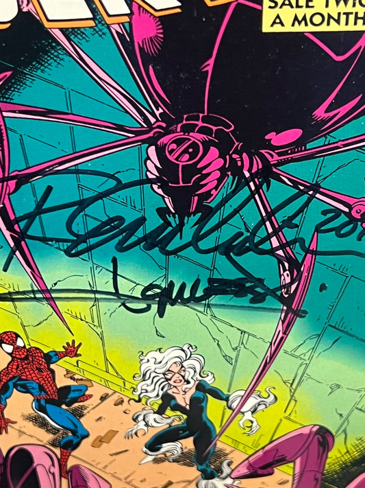 Amazing Spider-Man #372 - Signed by Lopresti, Bagley and Emberlin