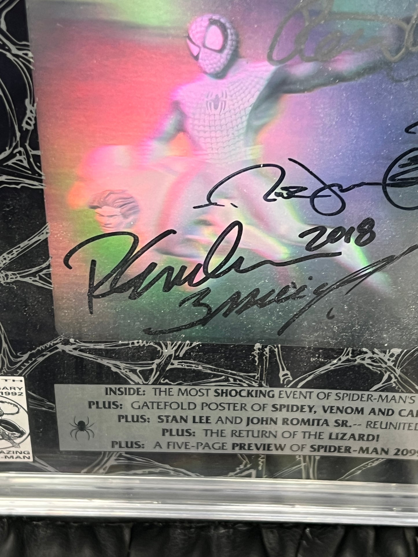 Amazing Spider-Man #365 - Signed 5X - CBCS 9.6