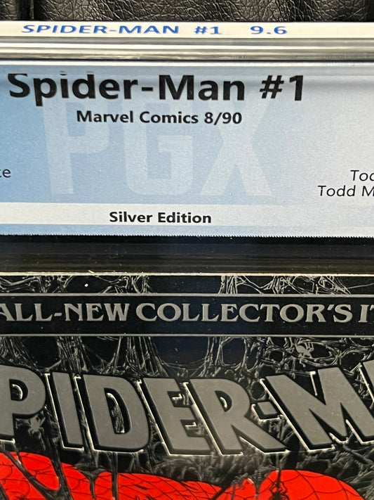 Spider-Man #1 - Silver Edition - PGX 9.6