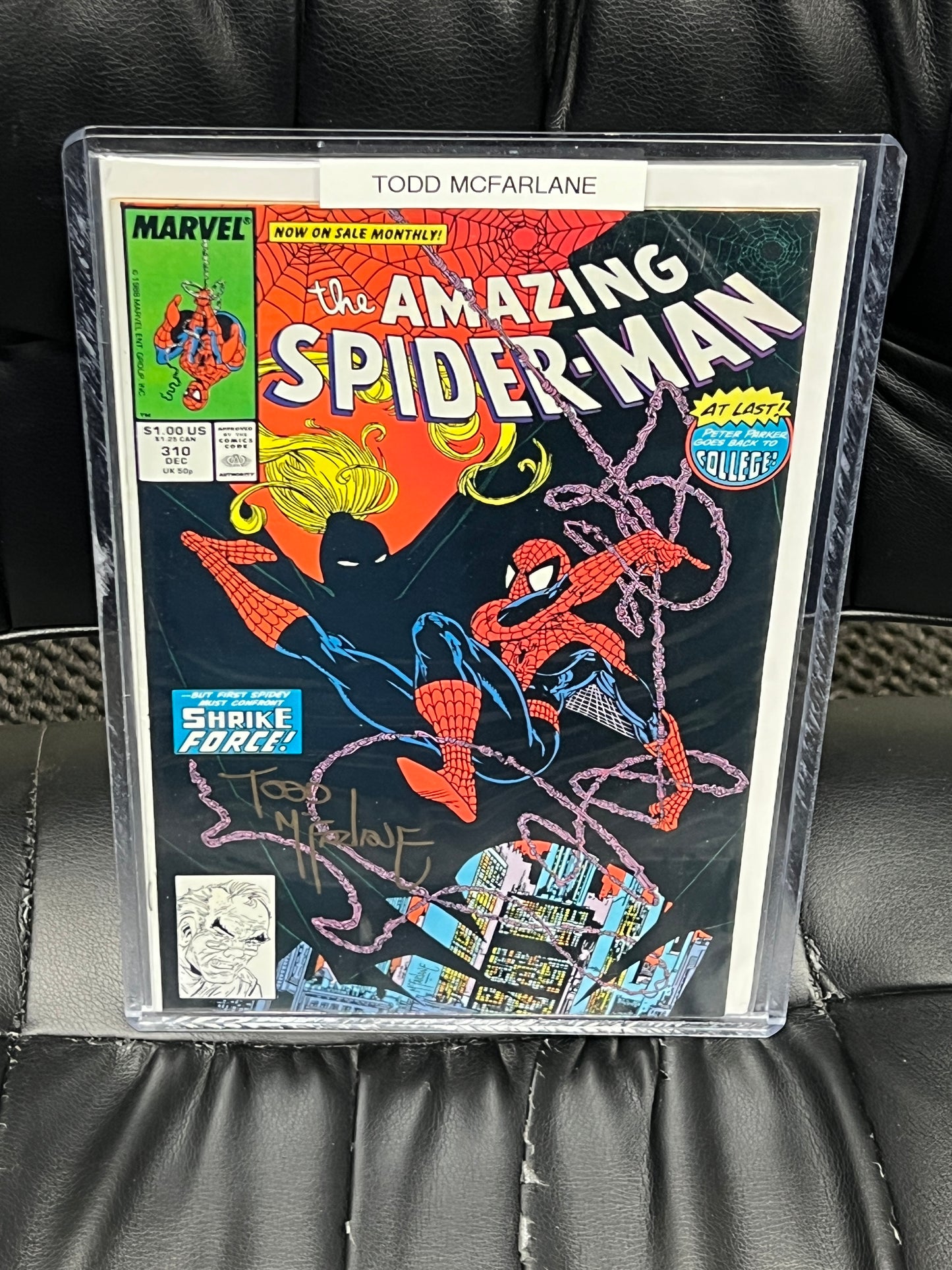 Amazing Spider-Man #310 - Signed by Todd McFarlane