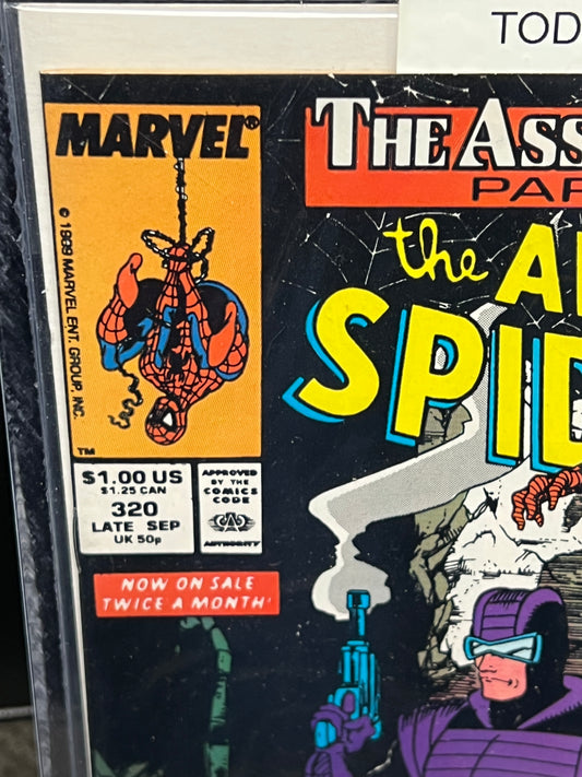 Amazing Spider-Man #320 - Signed by Todd McFarlane