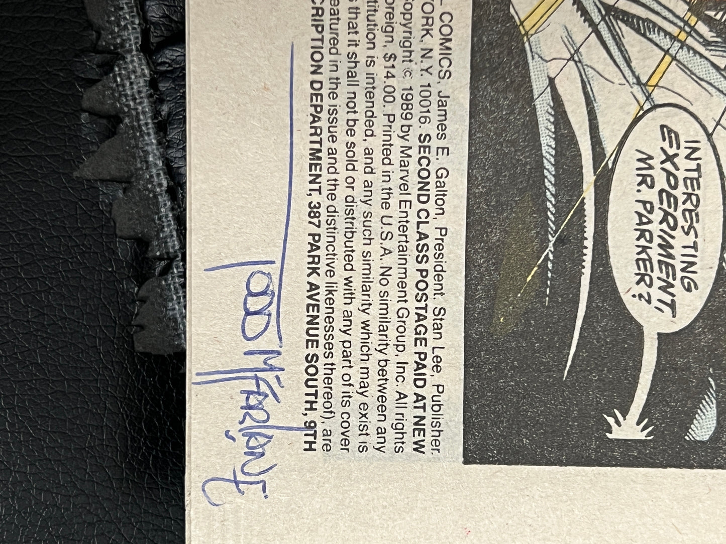 Amazing Spider-Man #320 - Signed by Todd McFarlane