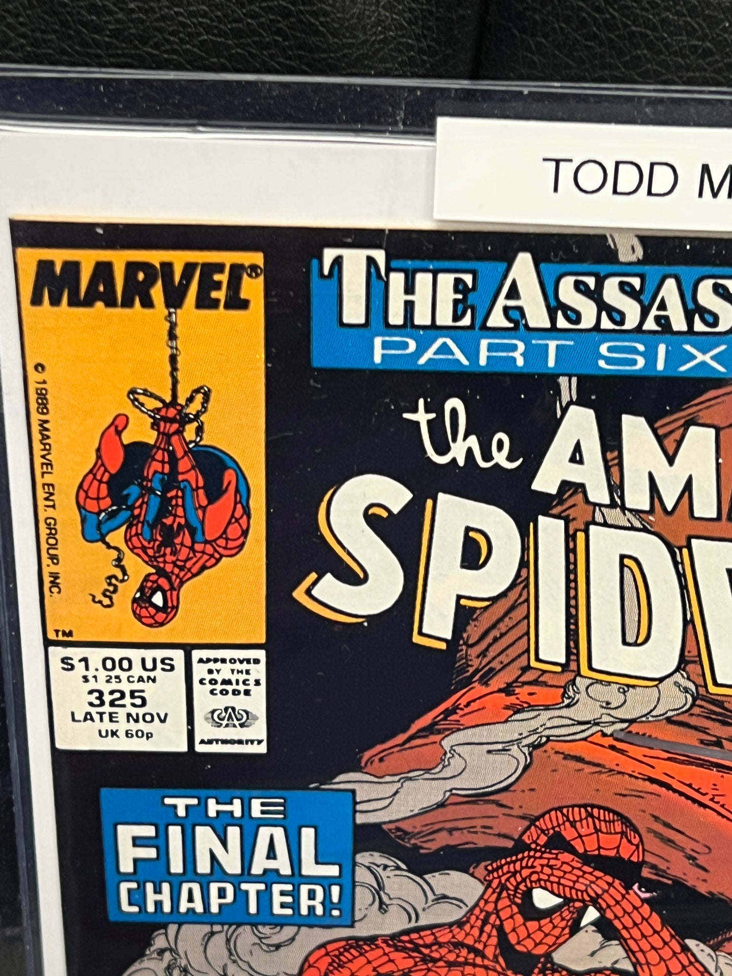 Amazing Spider-Man #325 - Signed by Todd McFarlane