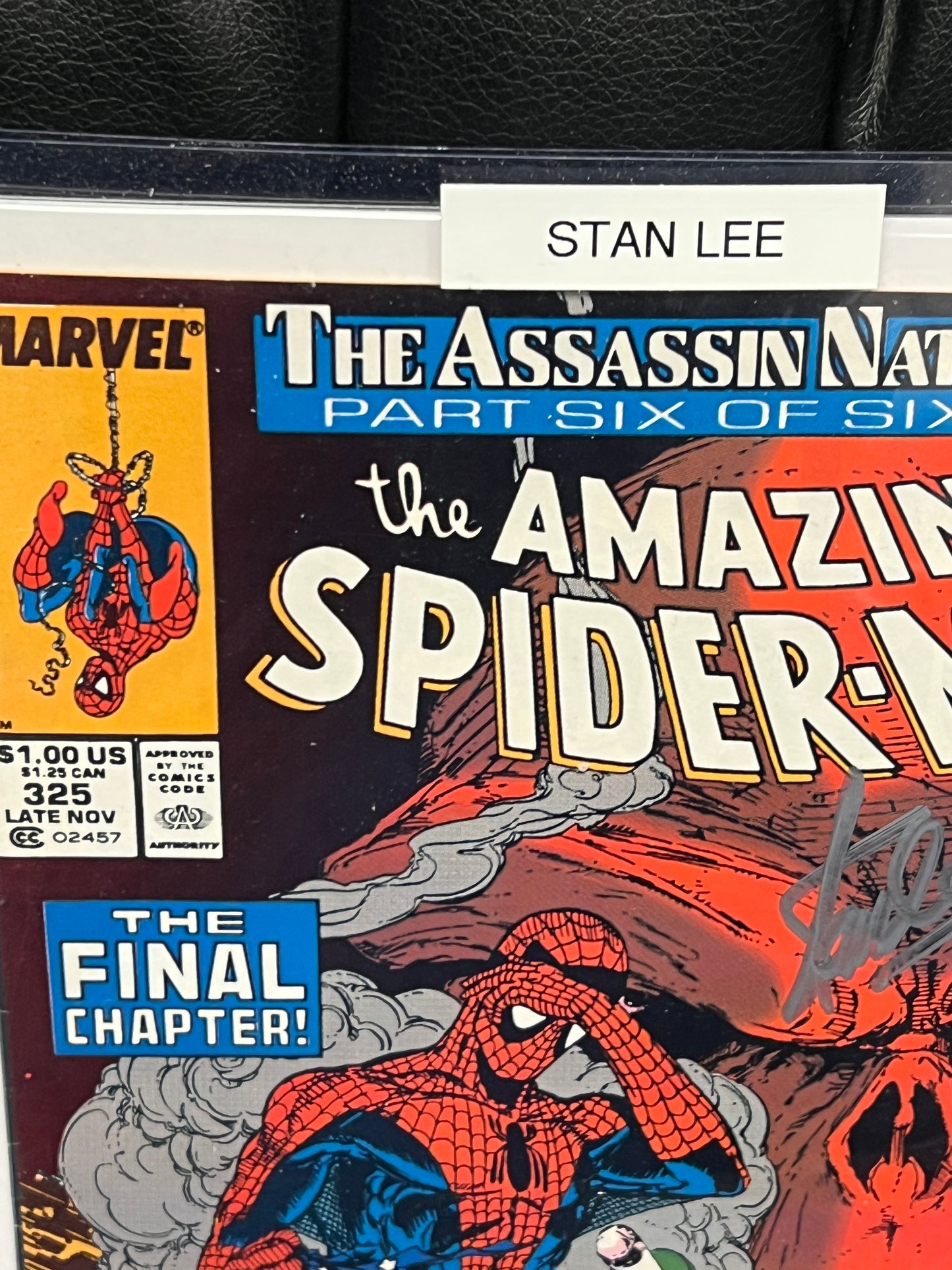 Amazing Spider-Man #325 - Signed by Stan Lee