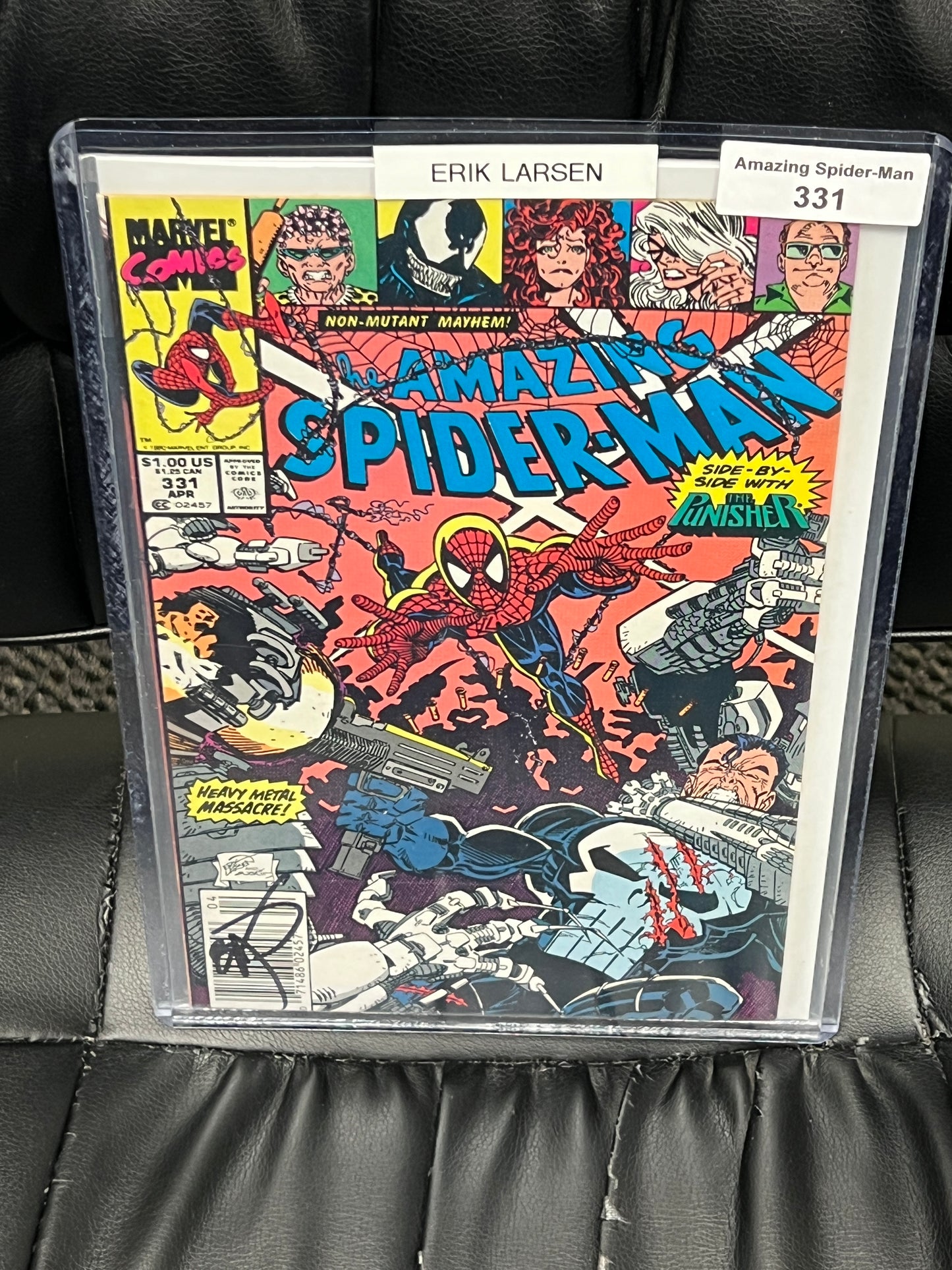 Amazing Spider-Man #331 - Signed by Erik Larsen
