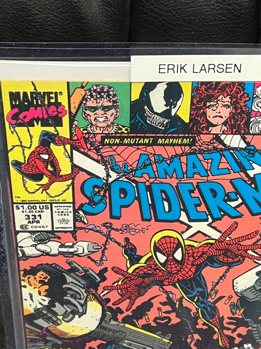 Amazing Spider-Man #331 - Signed by Erik Larsen