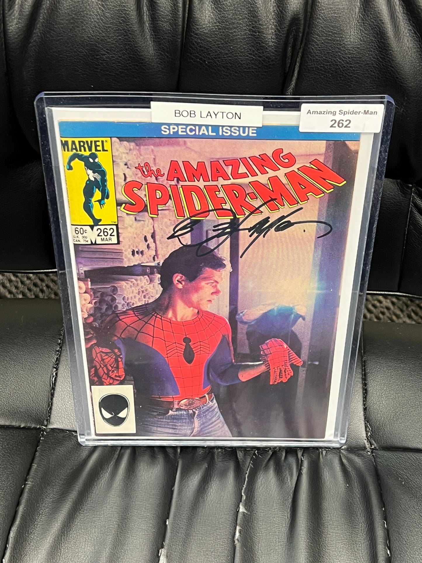 Amazing Spider-Man #262 - Signed by Bob Layton