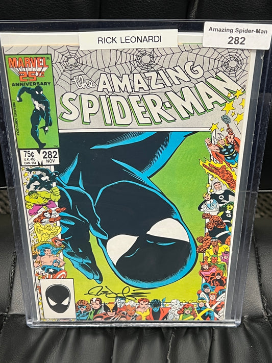 Amazing Spider-Man #282 - Signed by Rick Leonardiy)