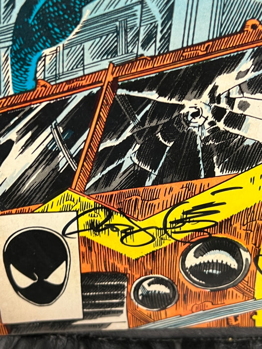 Amazing Spider-Man #254 - Signed by Rubinstein and Leonardi