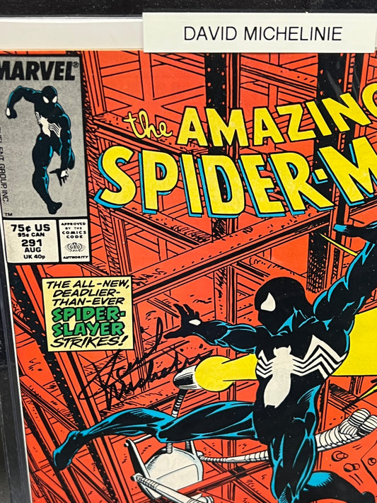 Amazing Spider-Man #291 - Signed by David Michelinie