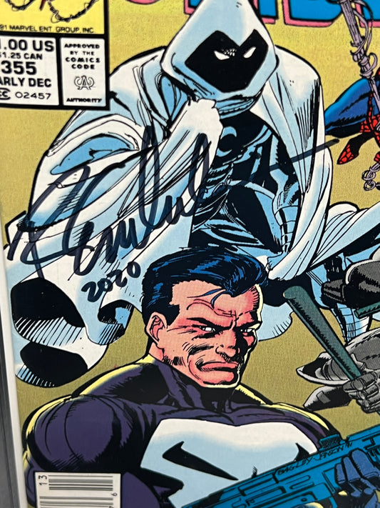 Amazing Spider-Man #355 - Signed by Randy Emberlin