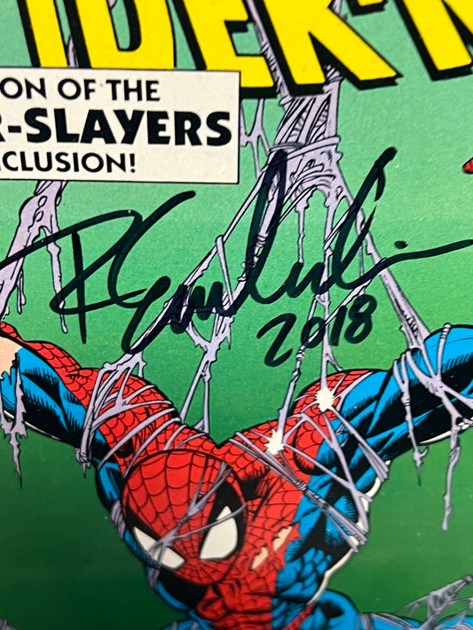 Amazing Spider-Man #373 - Signed by Bagley and Emberlin