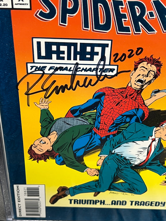 Amazing Spider-Man #388 - Signed by Randy Emberlin
