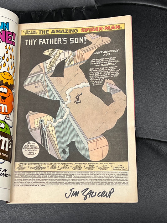 Amazing Spider-Man #286 - Signed by Jim Salicrup