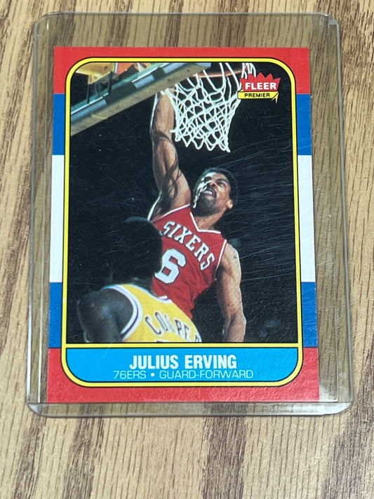 1986 Fleer Basketball - Julius Erving