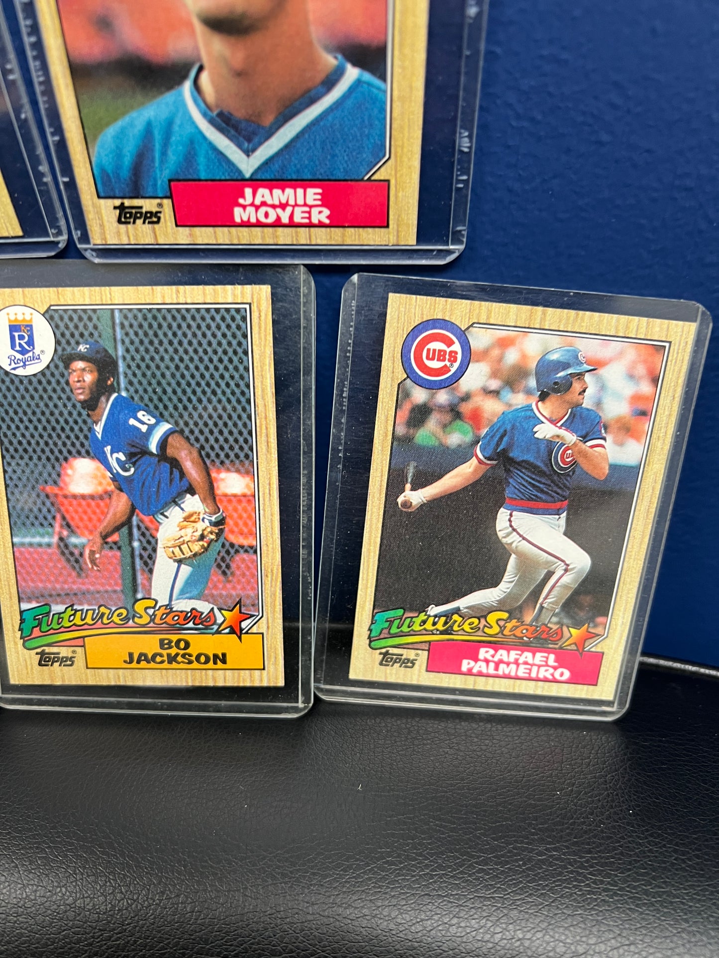 Baseball Rookies - Clemens, Jackson, Moyer and Palmeiro