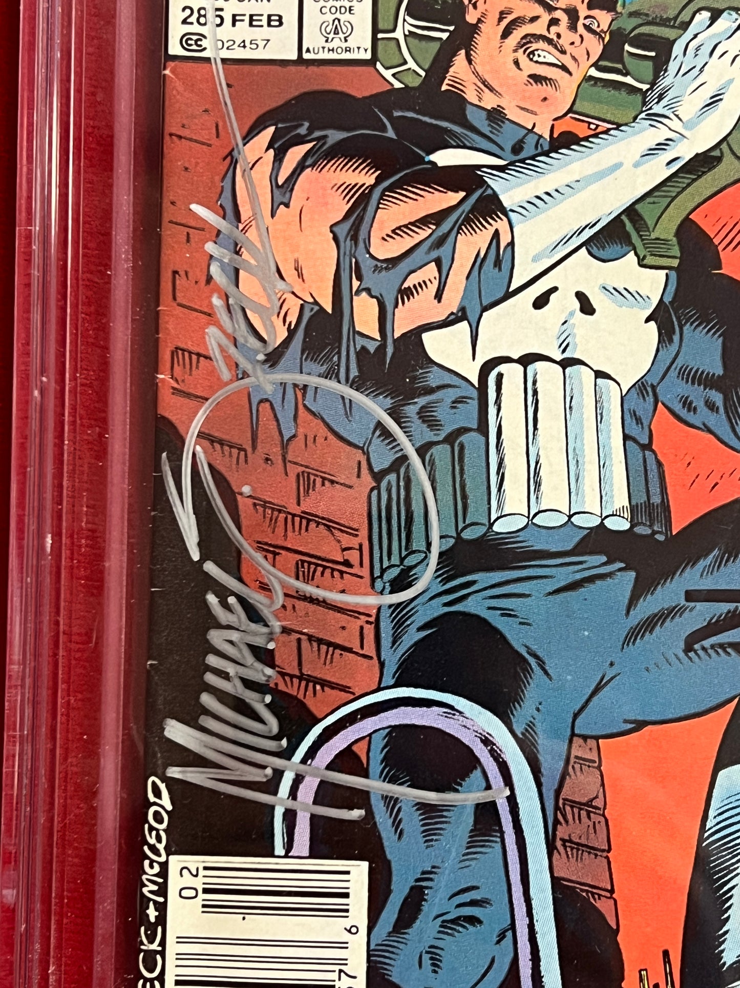 Amazing Spider-Man #285 - Signed X 4 - PGX 8.5