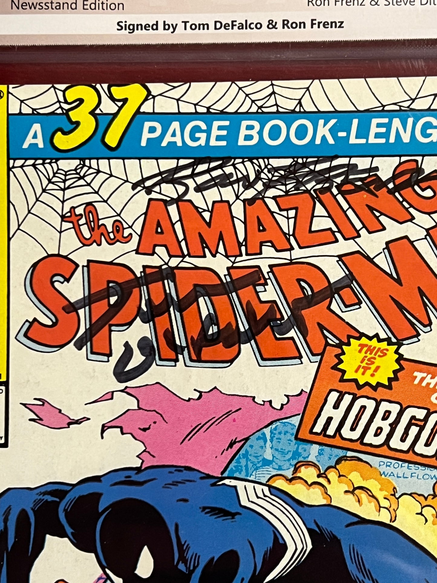 Amazing Spider-Man #275 - Signed DeFalco and Frenz - PGX 9.2