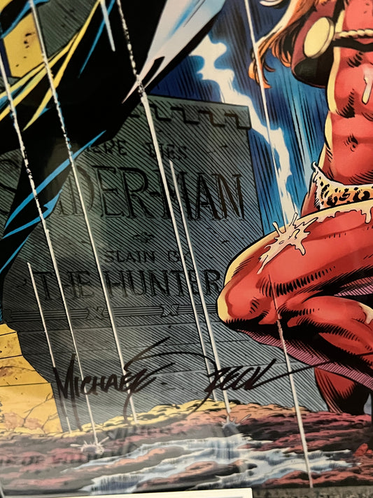 Art Print (11 x 17) -Kraven's Last Hunt Series - Signed by Mike Zeck - 6 prints and COA from Mike Zeck