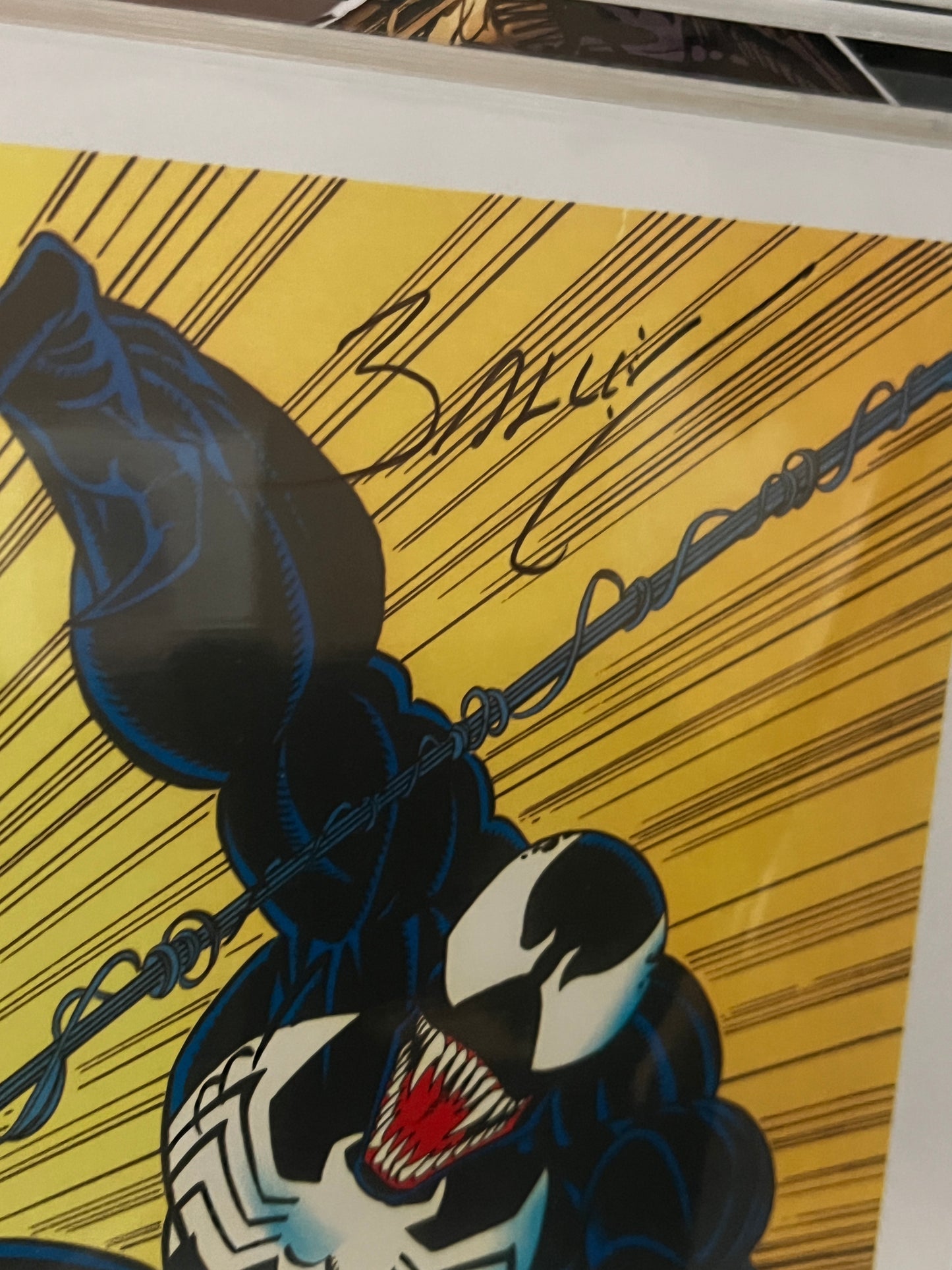 Art Print (11 x 17)- Amazing Spider-Man - Signed by Mark Bagley and Randy Emberlin - Carnage, Spider-Man and Venom