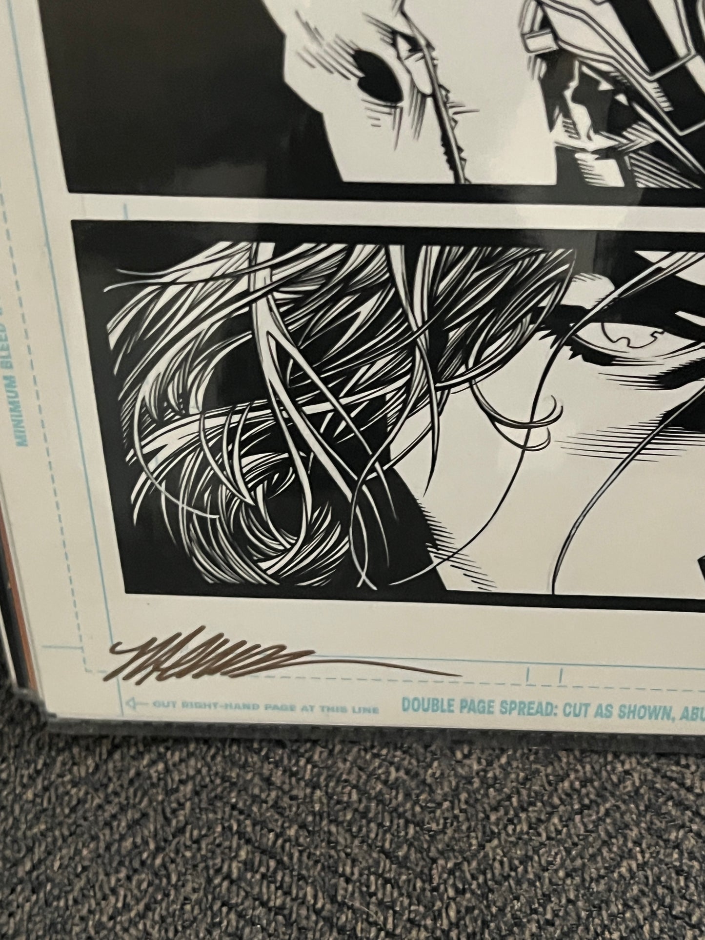 Original Comic Art - Signed by Mathew Clark - Doom Patrol #13, Page 16