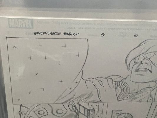 Original Comic Art - Signed by D. Williams - Spider-verse Team-Up #3, Page 6