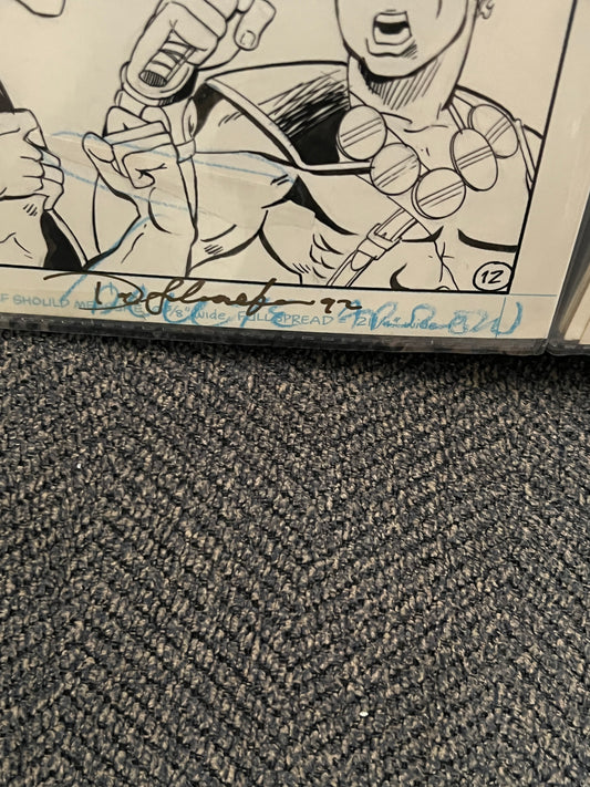 Original Comic Art - Signed by Dan Schaefer - Sword of the Atom, page 30