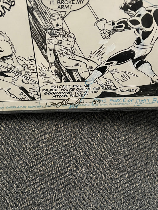 Original Comic Art - Signed by Dan Schaefer - Sword of the Atom, page 31