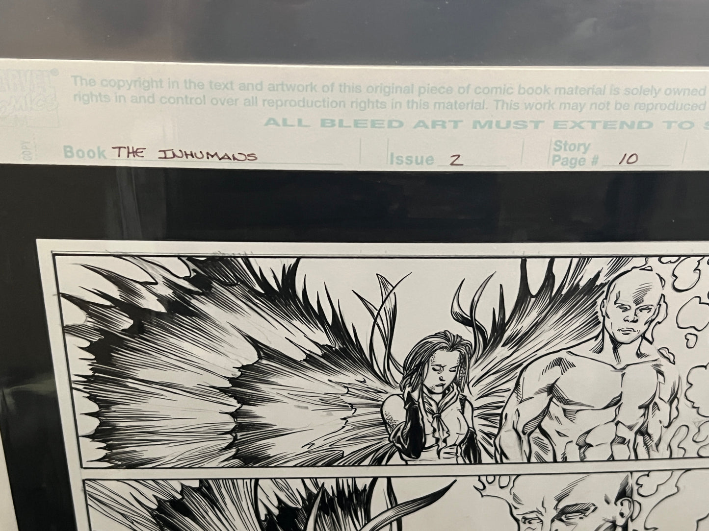 Original Comic Art - The Inhumans #2, page 10