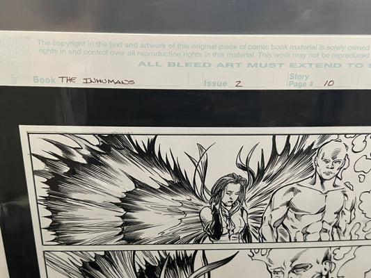 Original Comic Art - The Inhumans #2, page 10