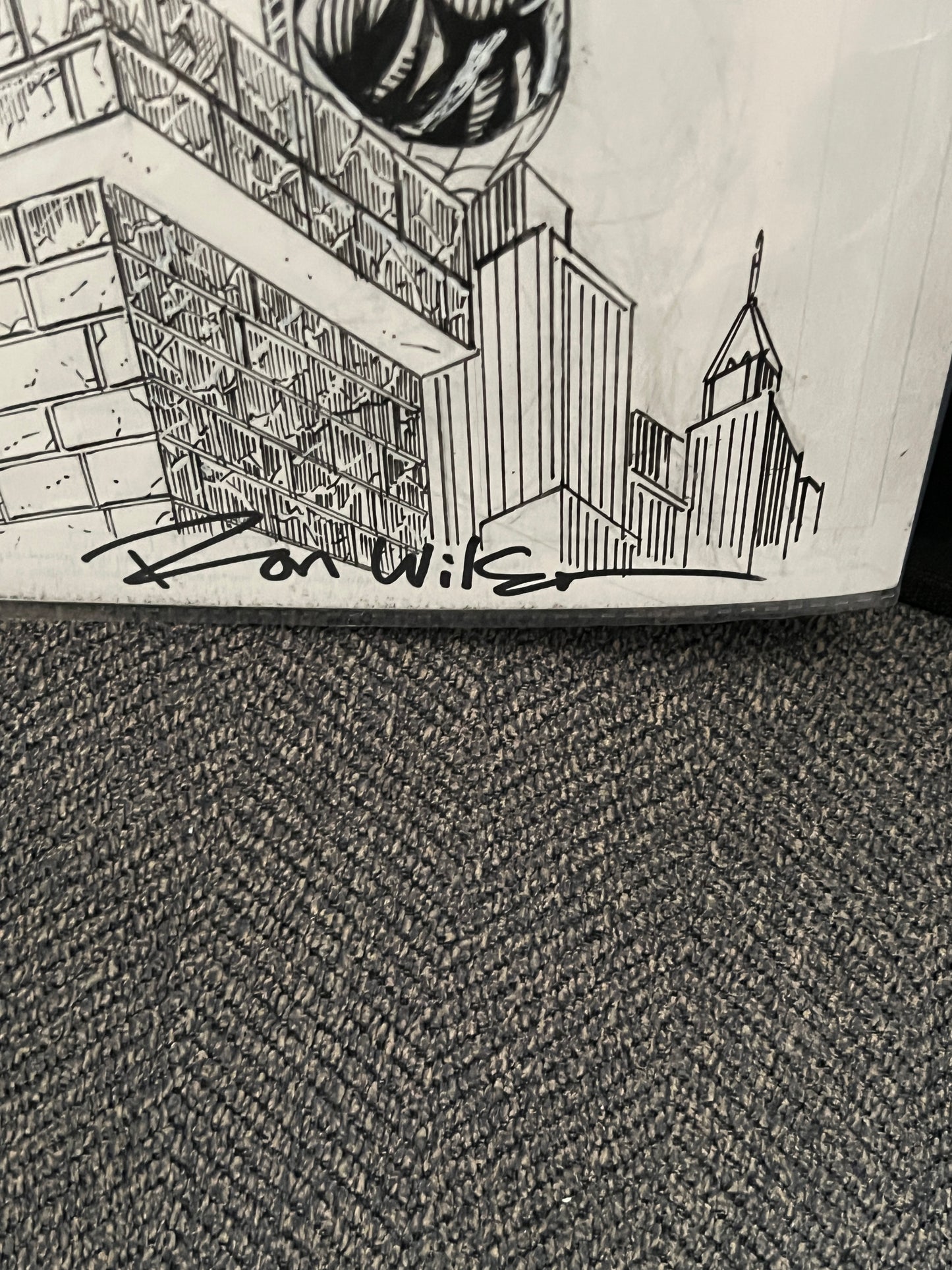 Original Comic Art - Signed by Ron Wilson - Spider-Man