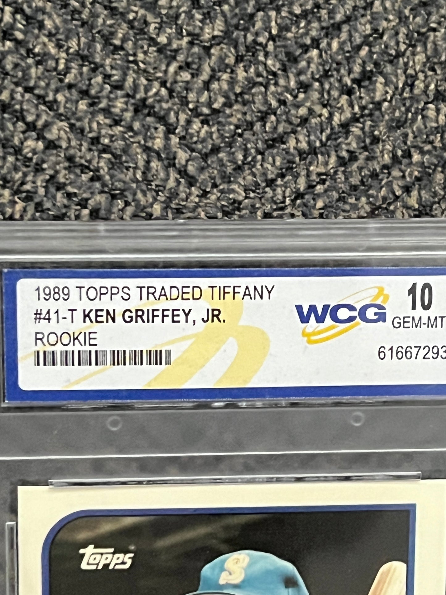 1989 Topps Traded Tiffany Ken Griffey Jr. rookie #41T (WCG-10.0)