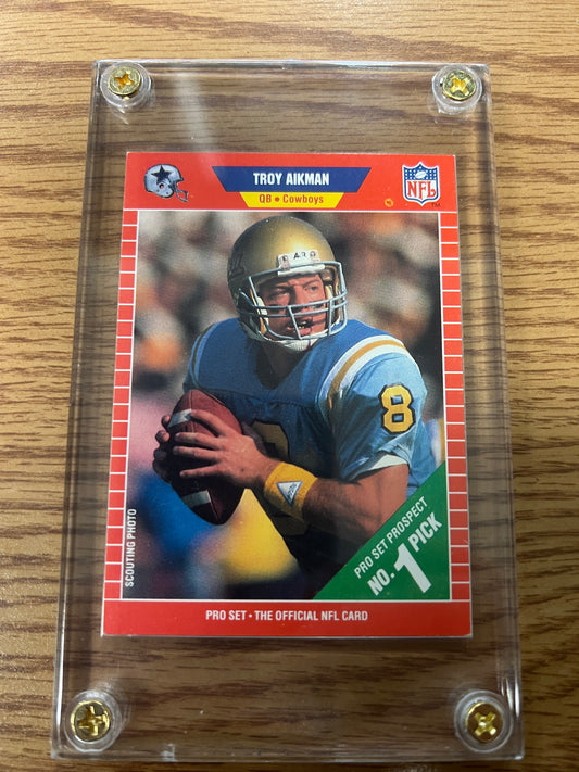 1989 Pro Set - Troy Aikman Rookie Card