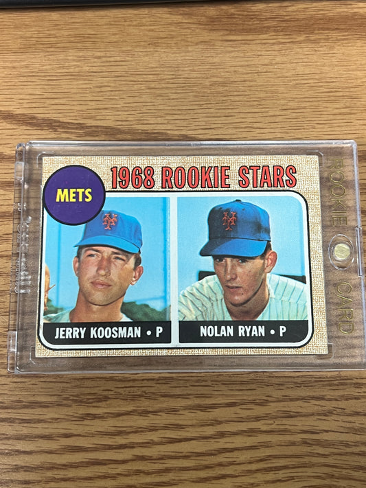 1968 Topps - Nolan Ryan Rookie Card