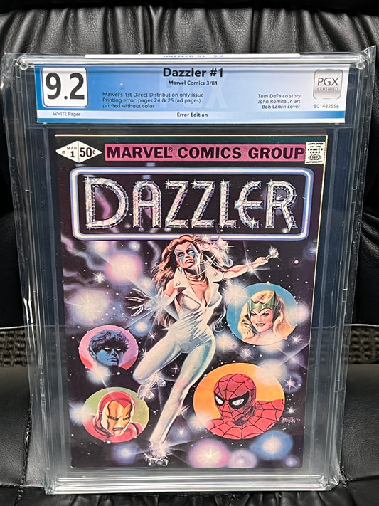 Dazzler #1 - 1981 - Printing Error